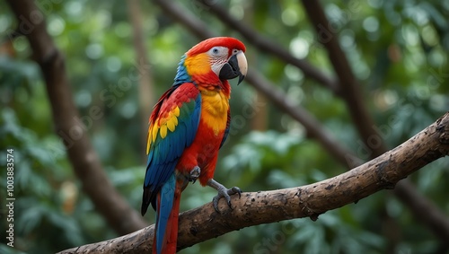 blue and yellow macaw