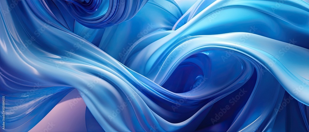 Abstract Blue Swirls Abstract Blue Swirls