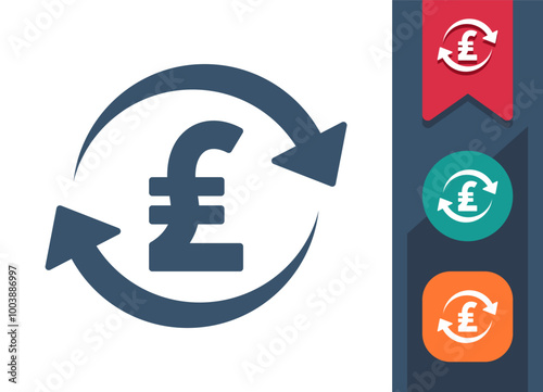 Currency - Pound Symbol Icon