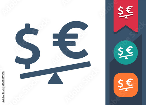 Currency, Currency Conversion, Exchange Rate Icon