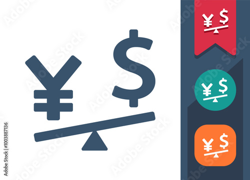 Currency, Currency Conversion, Exchange Rate Icon