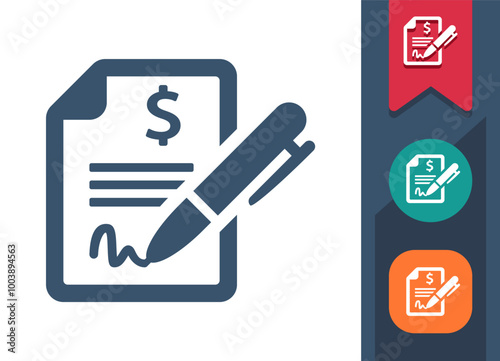 Document, Contract, File, Page, Form Icon