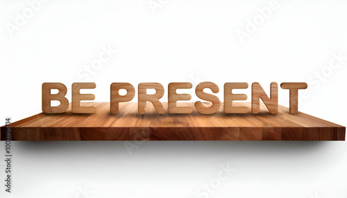 Be present word