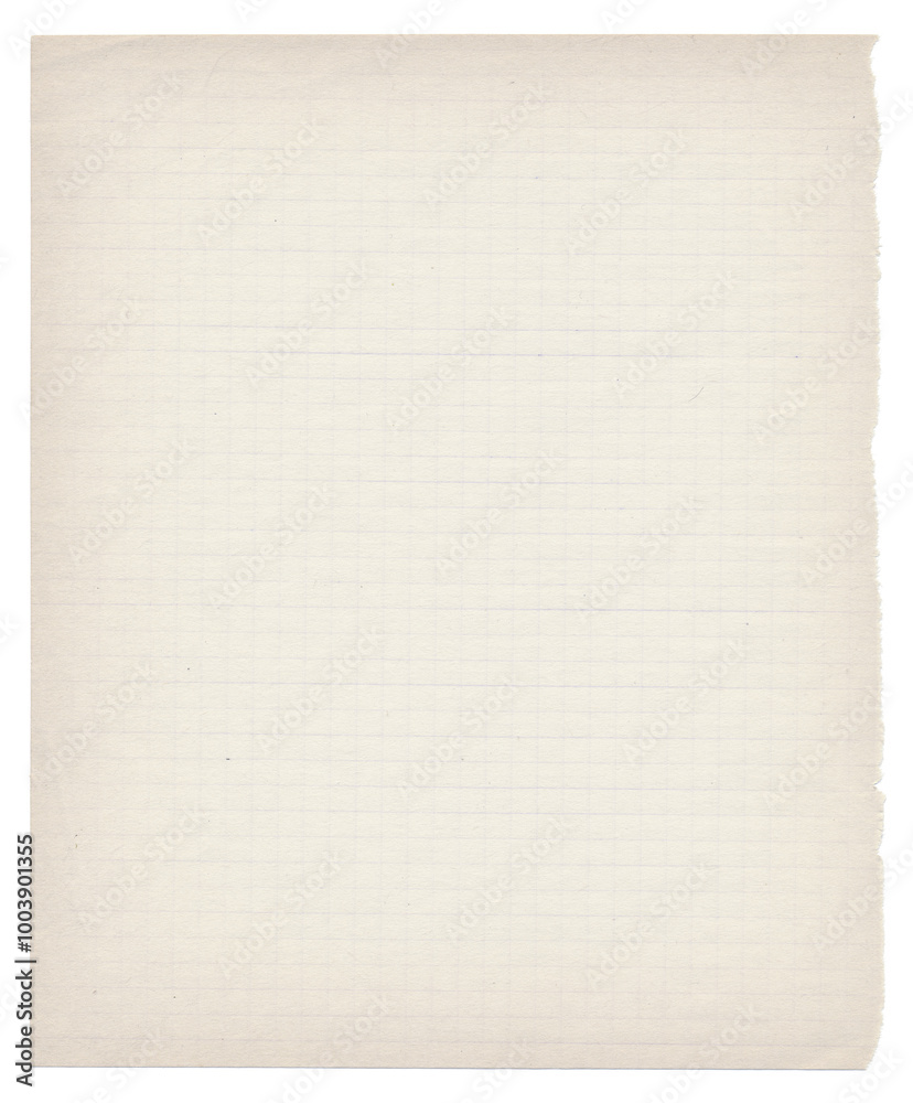 Checkered paper texture for background. Checkered sheet paper from old copybook. Empty blank from notebook. Square geometric design elements. Checkered paper texture for background. Checkered sheet paper from old copybook. Empty blank from notebook. Square geometric design elements.