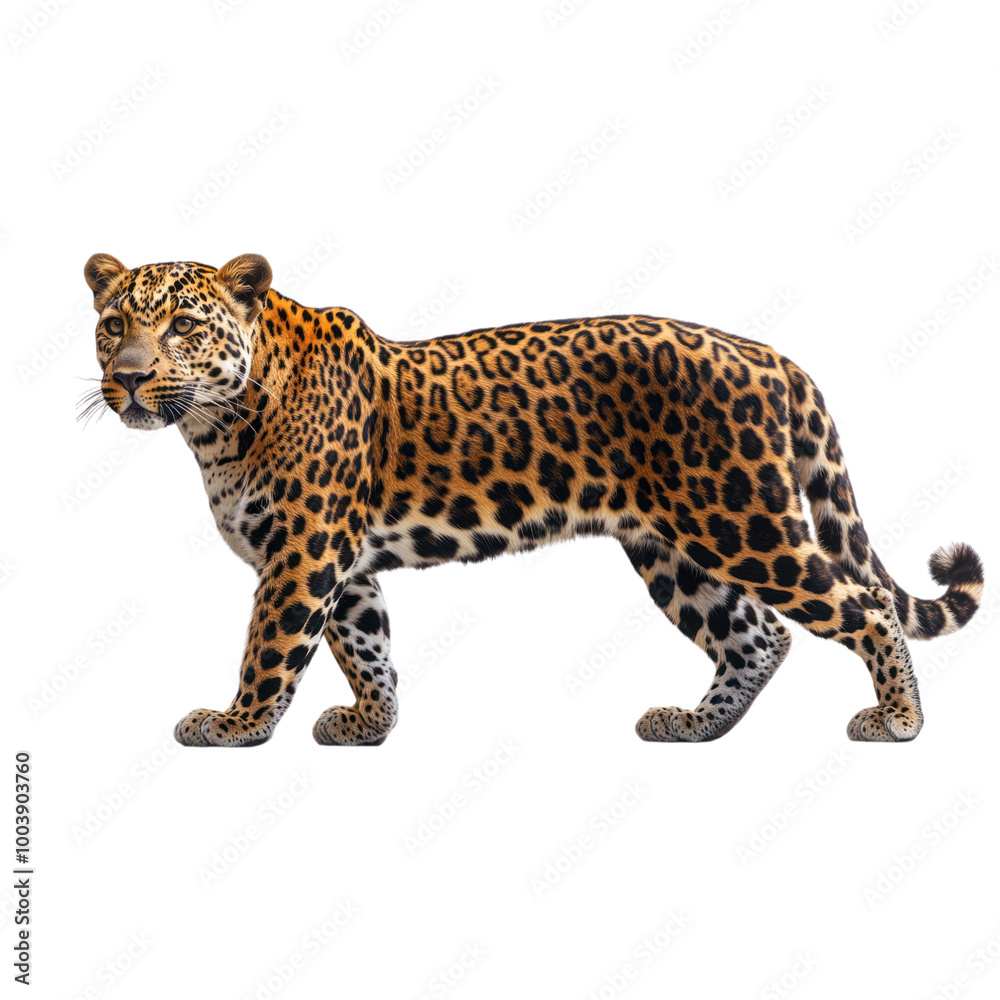 Obraz premium Leopard Walking