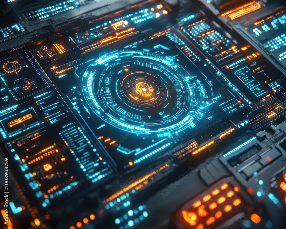 Cybersecurity tools displayed with glowing holographic firewalls and digital defenses Futuristic Hologram Minimalist Cybersecurity tools displayed with glowing holographic firewalls and digital defenses Futuristic Hologram Minimalist