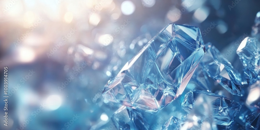 a close up of a blue diamond a close up of a blue diamond