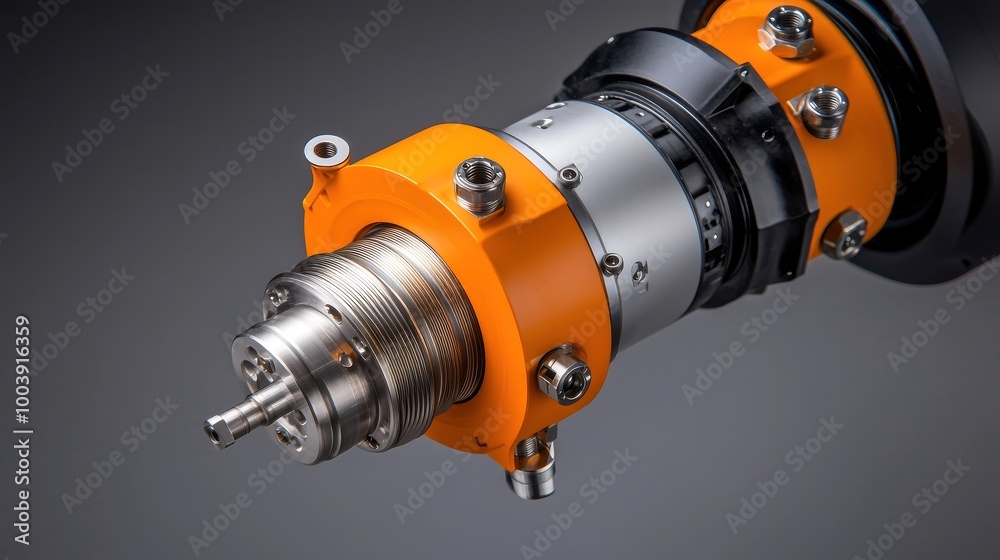 Close-up of a rotating electrical motor part, sharp details and professional layout, ample space for advertising copy, deep depth of field, Product photography with high resolution, studio lighting, Close-up of a rotating electrical motor part, sharp details and professional layout, ample space for advertising copy, deep depth of field, Product photography with high resolution, studio lighting,
