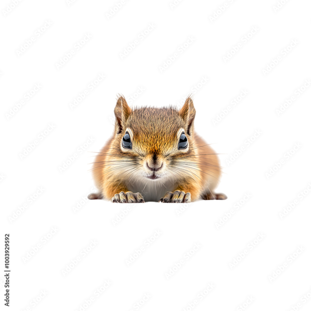 Fototapeta premium Closeup of a Curious Squirrel