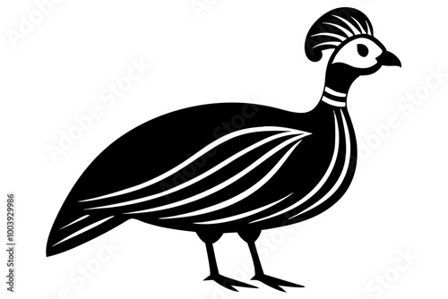 guinea fowl icon with Transparent Background - Versatile Clipart