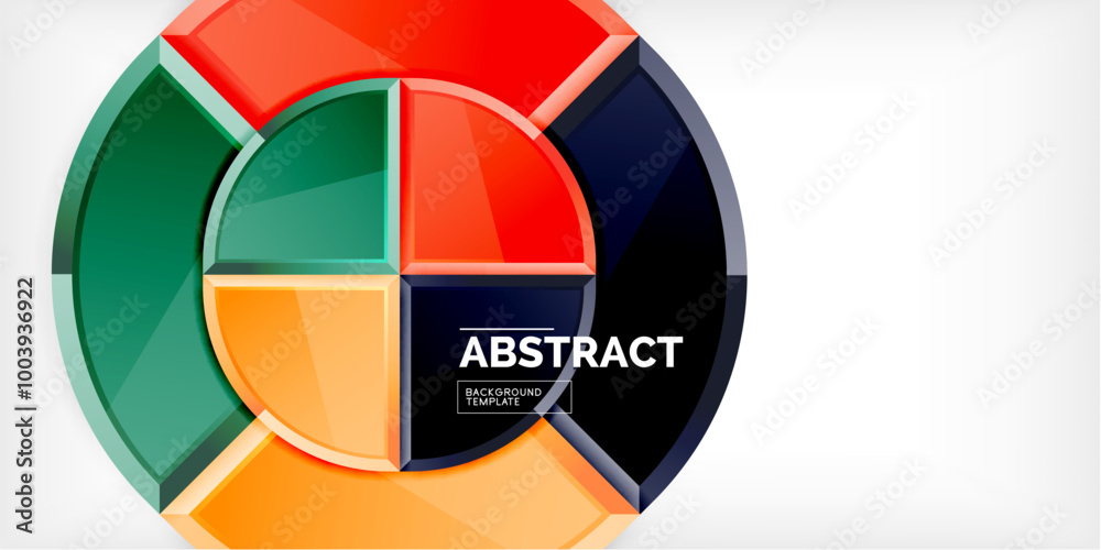 Glossy circles geometric background. Vector Illustration For Wallpaper, Banner, Background, Card, Book Illustration, landing page Glossy circles geometric background. Vector Illustration For Wallpaper, Banner, Background, Card, Book Illustration, landing page
