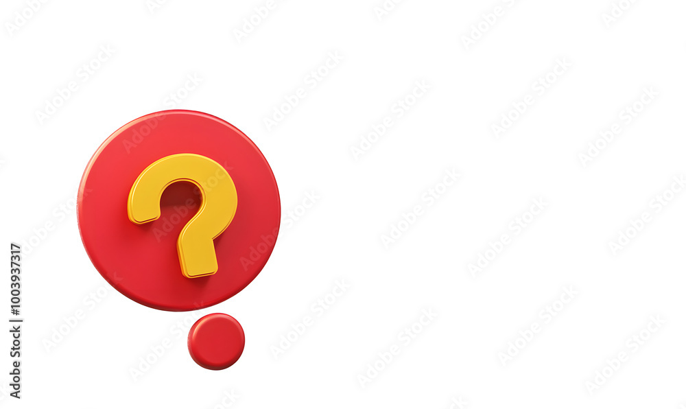 Exclamation mark and question mark set icons. Message bubble icons. Flat style. Vector icons.