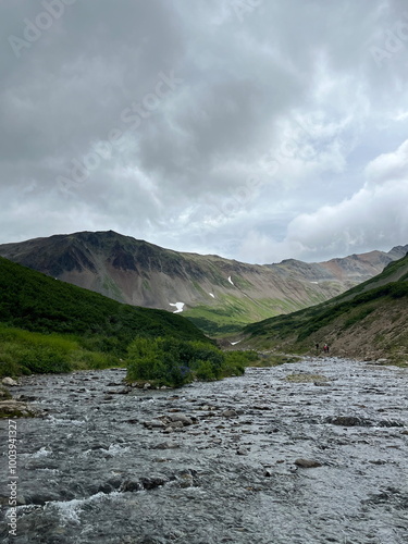 lake in the mountains