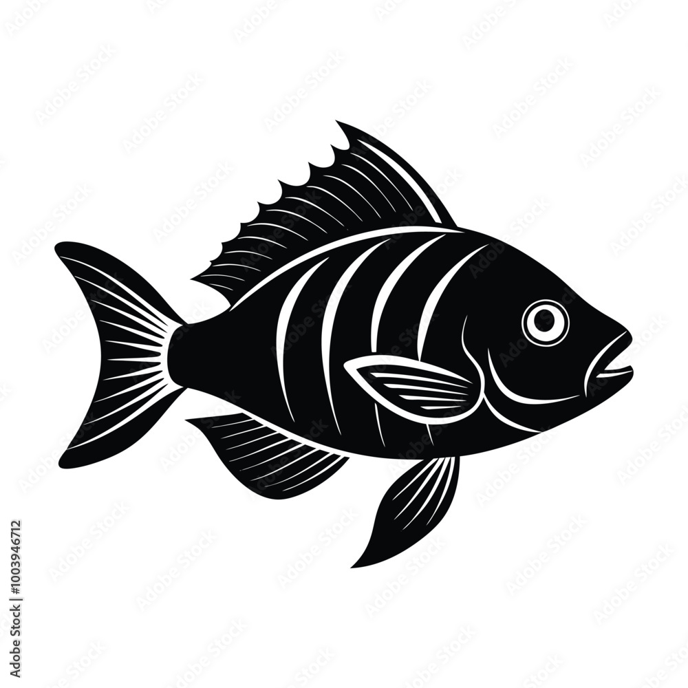 fish silhouette vector fish silhouette vector