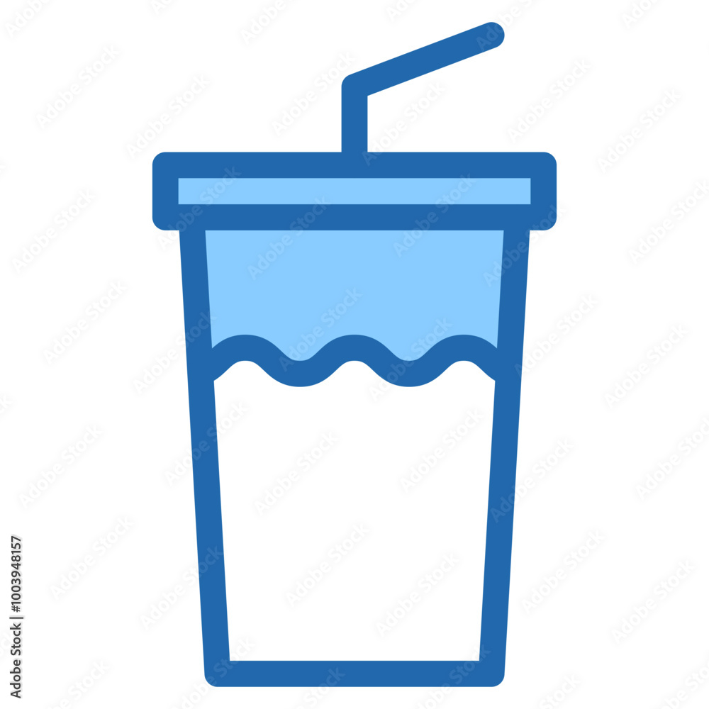 Vector Icon Soft Drink, Soda, Straw, Drink, Cup, Takeaway Vector Icon Soft Drink, Soda, Straw, Drink, Cup, Takeaway
