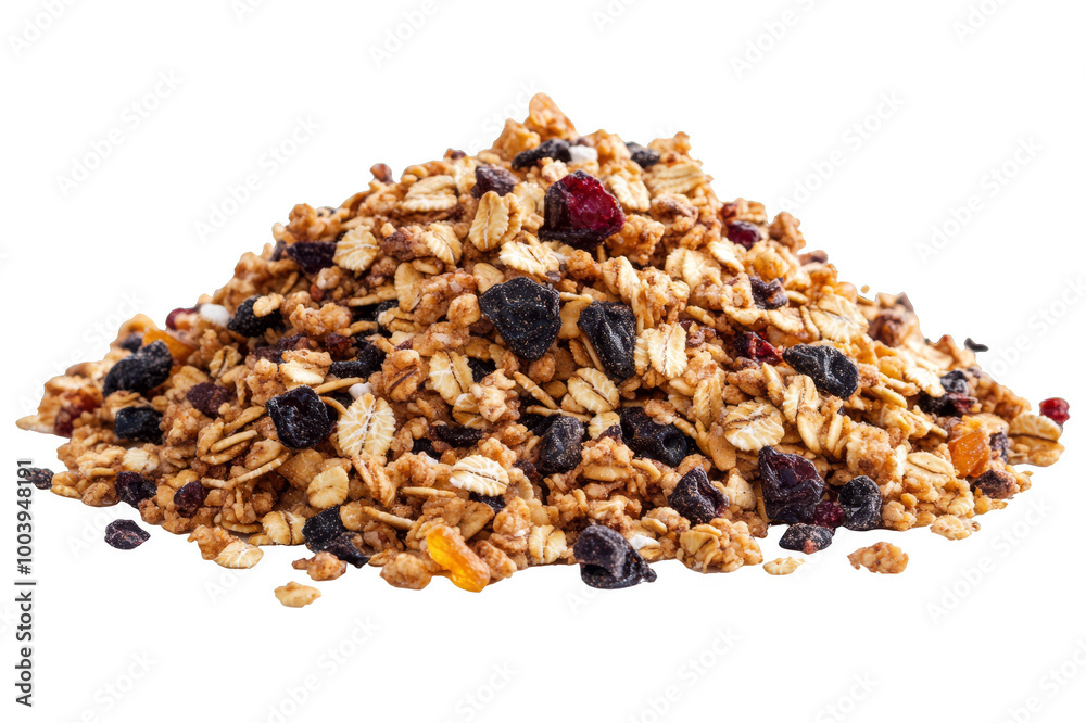 Granola on transparent background Granola on transparent background