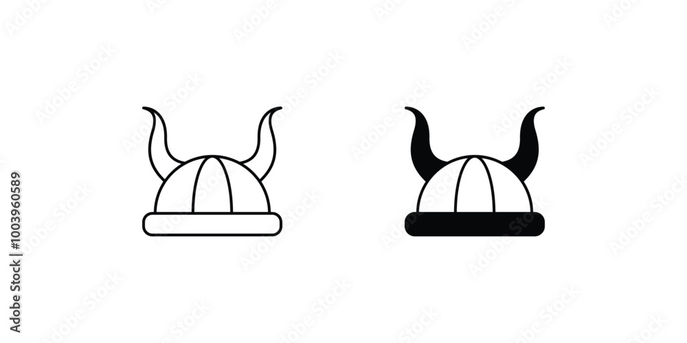 horn set icon with white background vector stock illustration horn set icon with white background vector stock illustration