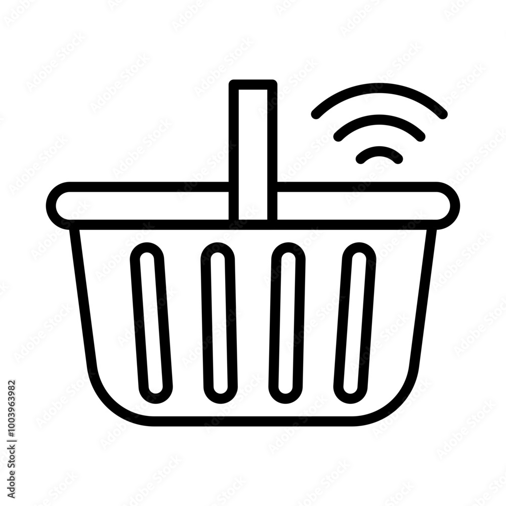 Virtual Marketplace line icon Virtual Marketplace line icon