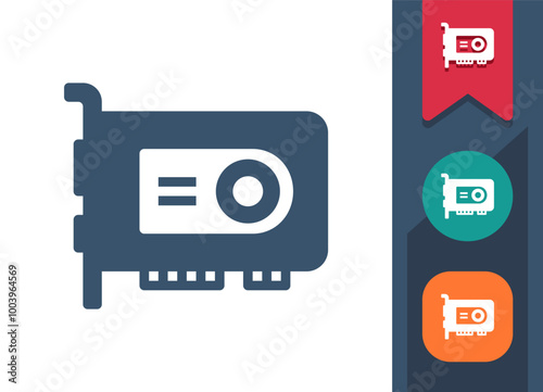 Graphics Card, Video Card Icon