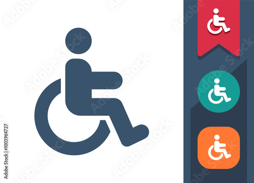 Handicap Symbol, Wheelchair Icon