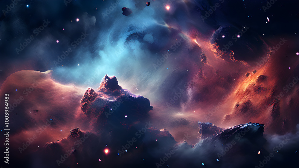 Obraz premium lights in the night