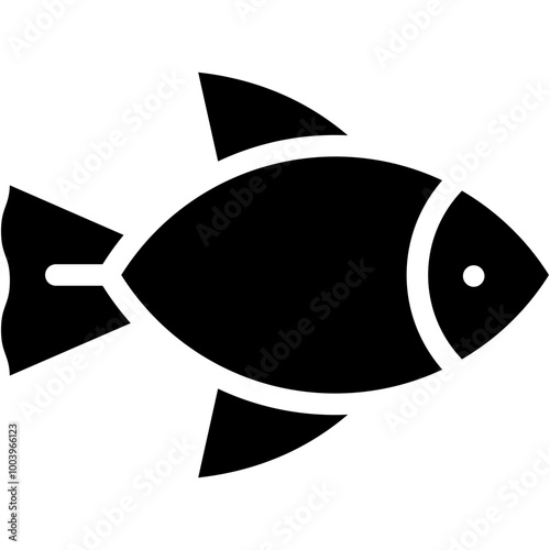 Vector Icon Fish, Fast Food, Italian, Food And Restaurant, Dolly Fish