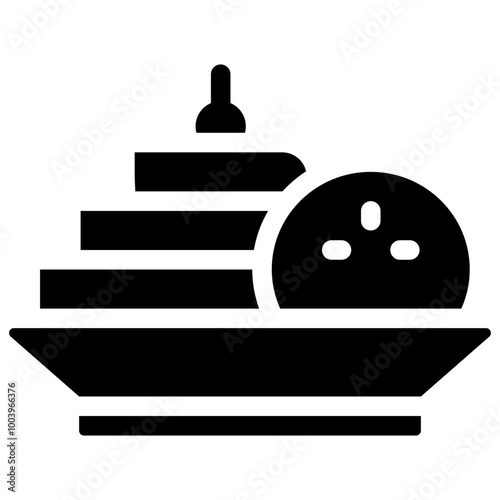 Vector Icon Taglatelle, Pasta, Mediterranean, Italian, Food