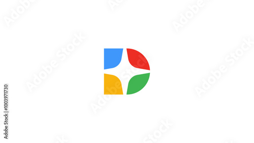 Free Download Brandmark logo, D letter logo, D logo - GFXLoad