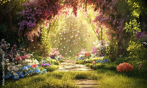 Magical Easter Garden