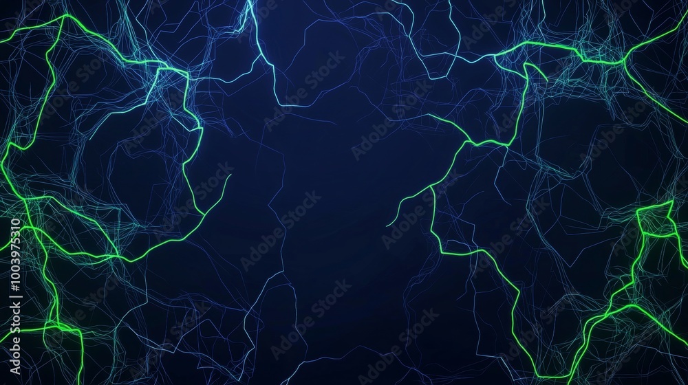 Mesmerizing blend of glowing green and blue plasma energy creates a futuristic frame with space for your message. Perfect for modern projects needing a trendy touch of energy and connection Mesmerizing blend of glowing green and blue plasma energy creates a futuristic frame with space for your message. Perfect for modern projects needing a trendy touch of energy and connection