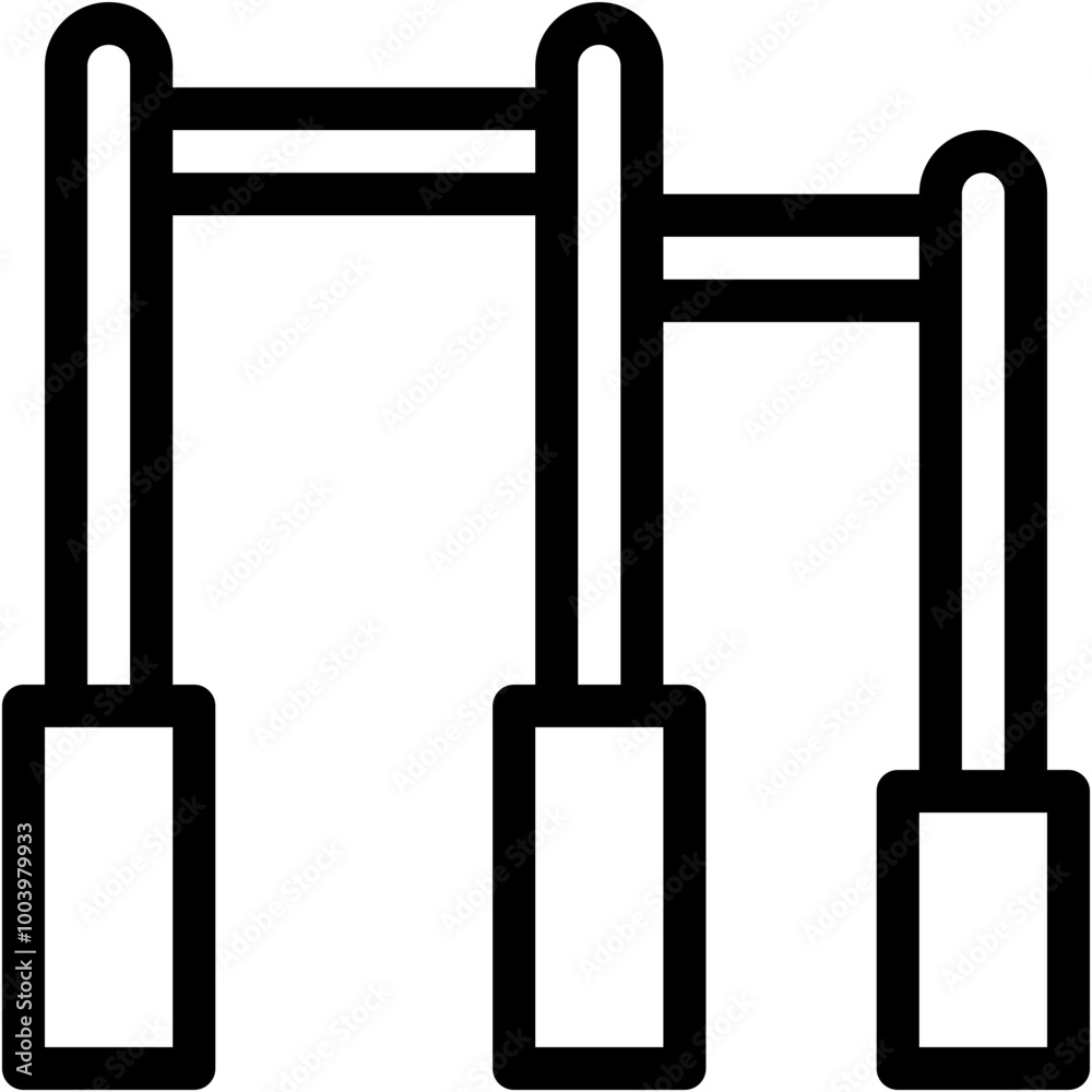 Vector Icon Gym Bars, Gym Equipment, Fitness, Bench, Equipment Vector Icon Gym Bars, Gym Equipment, Fitness, Bench, Equipment