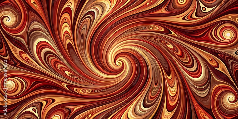 A swirling vortex of vibrant red, orange, and yellow hues, creating a mesmerizing and abstract pattern of concentric circles and hypnotic curves. A swirling vortex of vibrant red, orange, and yellow hues, creating a mesmerizing and abstract pattern of concentric circles and hypnotic curves.