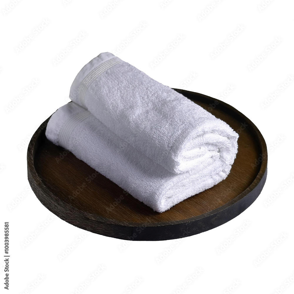 White-towels-for-restaurants-and-hotels,-3D-style White-towels-for-restaurants-and-hotels,-3D-style