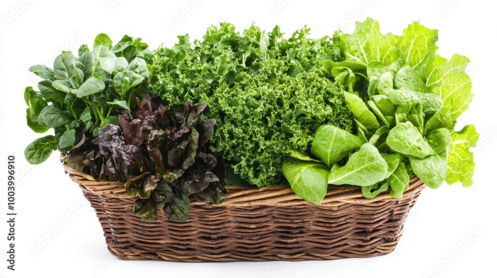 Assortment of Fresh Organic Vegetables in Woven Wicker Basket Assortment of Fresh Organic Vegetables in Woven Wicker Basket