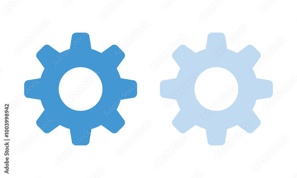 settings icon vector, Gear icon, gear wheel icons . Cogwheel vector icon. settings icon vector, Gear icon, gear wheel icons . Cogwheel vector icon.