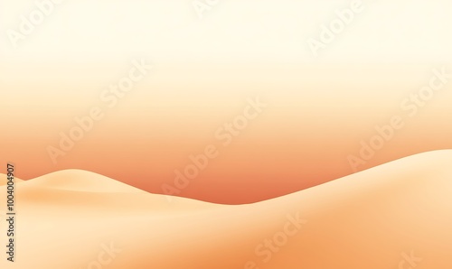  Beige amber background. Brown and yellow gradient. Warm bright template for design. 