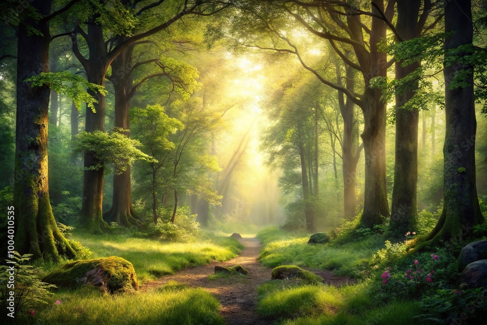 Obraz premium woodland scene