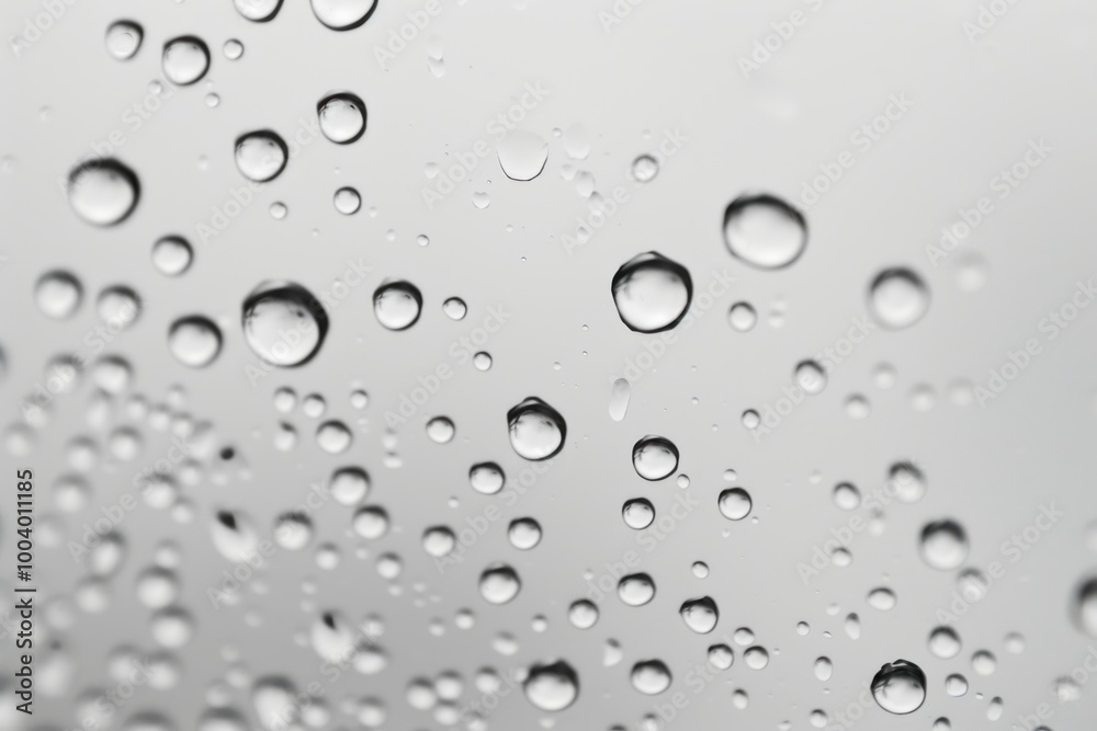 Bubble water drop on the window droplet switch electrical device. Bubble water drop on the window droplet switch electrical device.