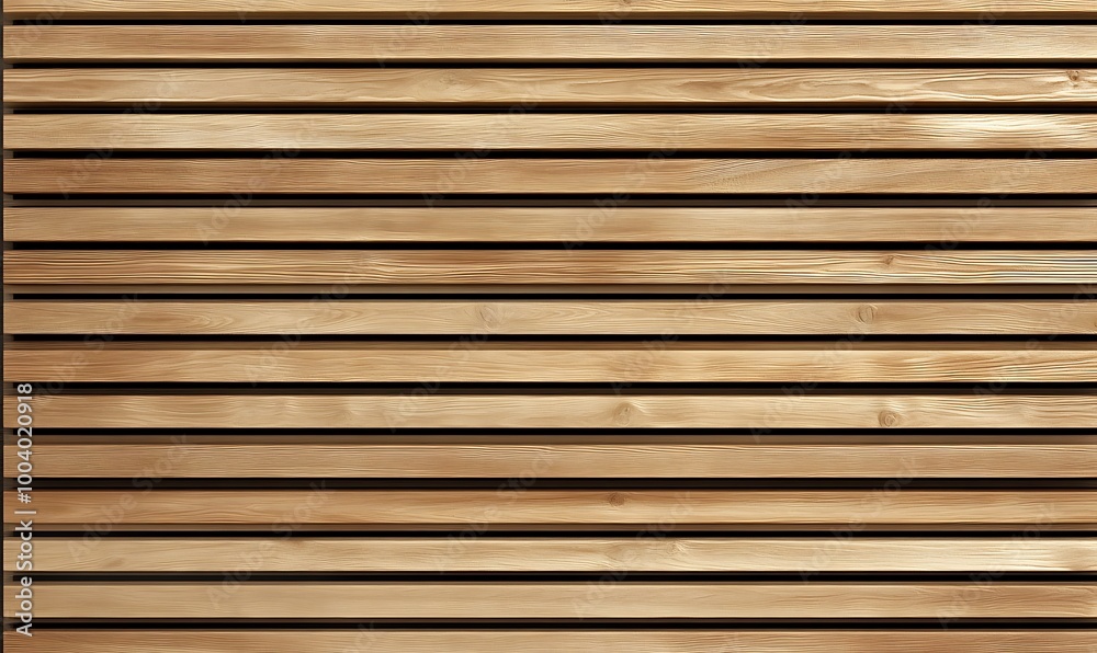 Wooden wall. Texture of wood panels. Pattern of slats with horizontal stripes. Modern interior fences and partitions used in architecture. Cladding from boards is a building material. Wooden wall. Texture of wood panels. Pattern of slats with horizontal stripes. Modern interior fences and partitions used in architecture. Cladding from boards is a building material.