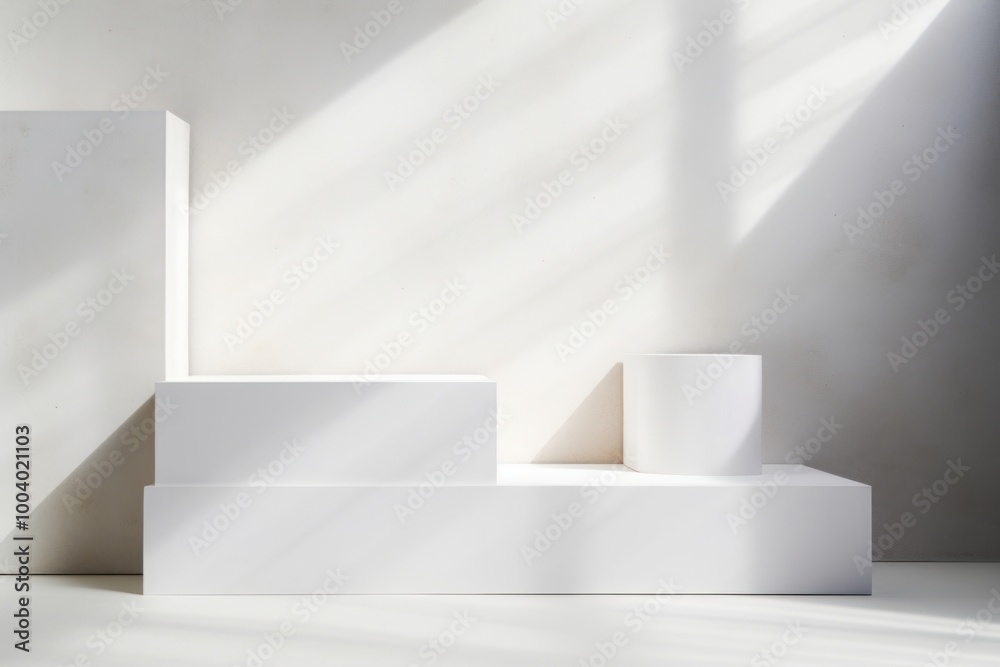 White geometric architecture wall simplicity. White geometric architecture wall simplicity.