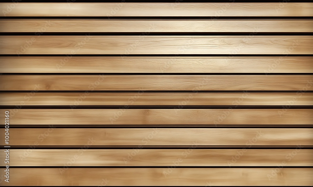 Wooden wall. Texture of wood panels. Pattern of slats with horizontal stripes. Modern interior fences and partitions used in architecture. Cladding from boards is a building material. Wooden wall. Texture of wood panels. Pattern of slats with horizontal stripes. Modern interior fences and partitions used in architecture. Cladding from boards is a building material.
