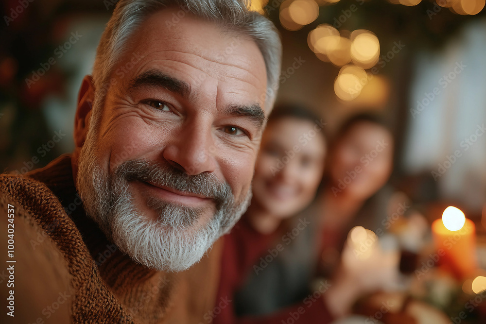 Happy bug full family celebrating thanksgiving together having best bonding time, Generative AI Happy bug full family celebrating thanksgiving together having best bonding time, Generative AI