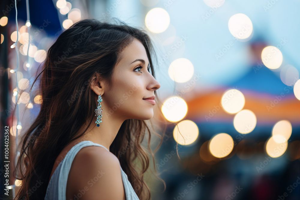 Family time children kids youth people friends spending time at season fairground amusement park, Generative AI Family time children kids youth people friends spending time at season fairground amusement park, Generative AI
