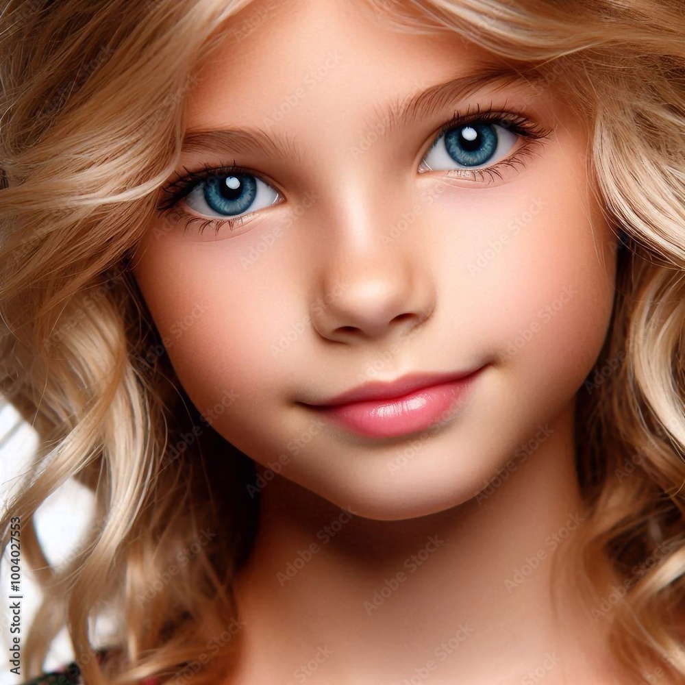 Blondes Mädchen Blondes Mädchen