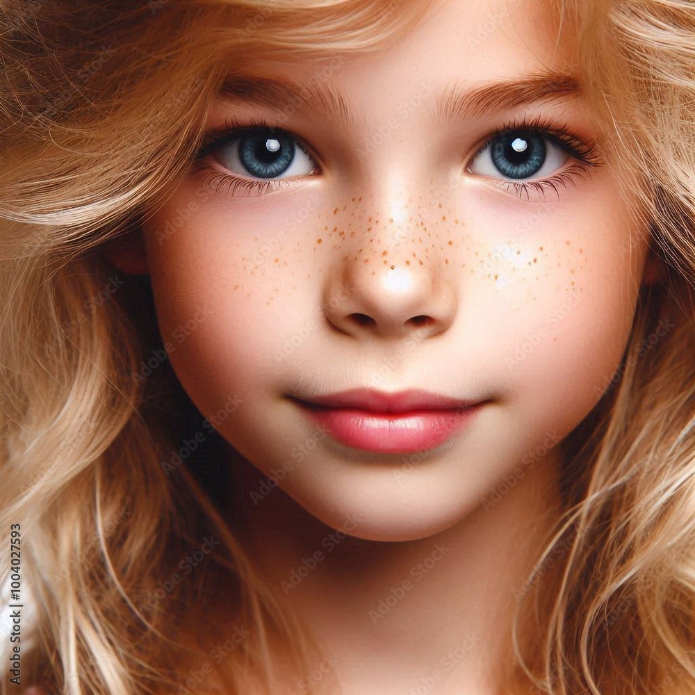 Blondes Mädchen Blondes Mädchen