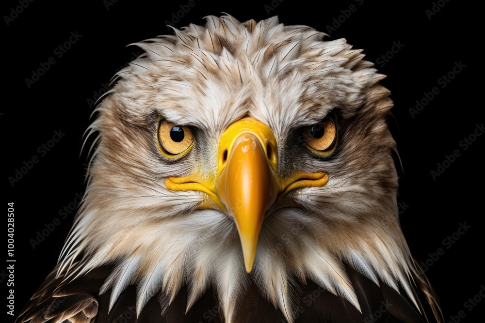 Portrait animal eagle beak. Portrait animal eagle beak.