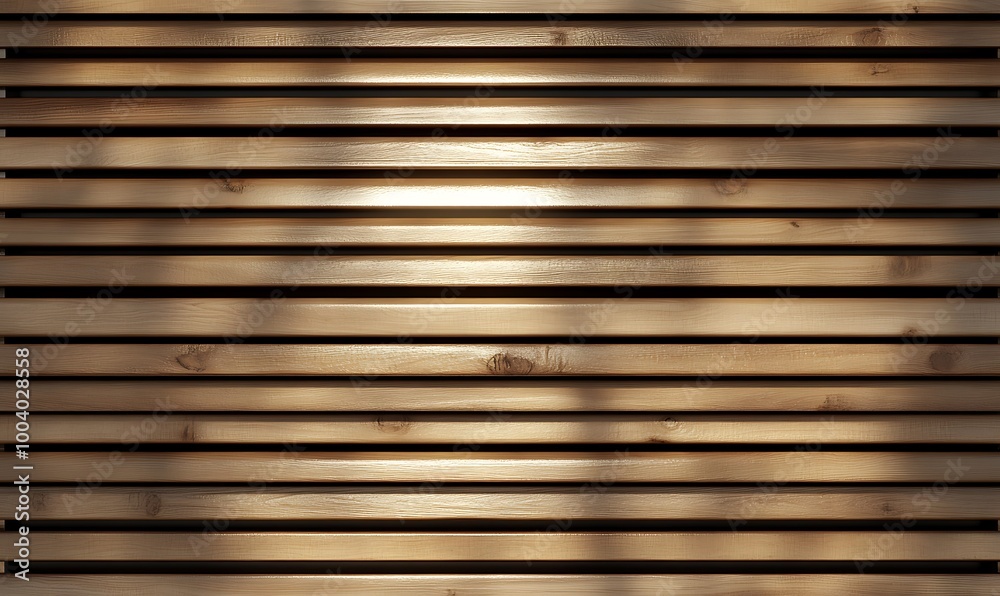 Wooden wall. Texture of wood panels. Pattern of slats with horizontal stripes. Modern interior fences and partitions used in architecture. Cladding from boards is a building material. Wooden wall. Texture of wood panels. Pattern of slats with horizontal stripes. Modern interior fences and partitions used in architecture. Cladding from boards is a building material.