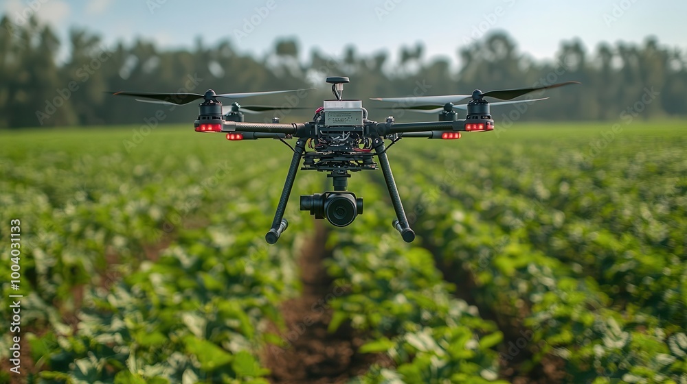 a drone soaring over vast agricultural fields equipped with technology for monitoring crops showcasing the innovation in digital farming practices a drone soaring over vast agricultural fields equipped with technology for monitoring crops showcasing the innovation in digital farming practices