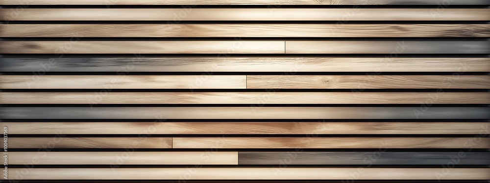 Wooden wall. Texture of wood panels. Pattern of slats with horizontal stripes. Modern interior fences and partitions used in architecture. Cladding from boards is a building material. Wooden wall. Texture of wood panels. Pattern of slats with horizontal stripes. Modern interior fences and partitions used in architecture. Cladding from boards is a building material.