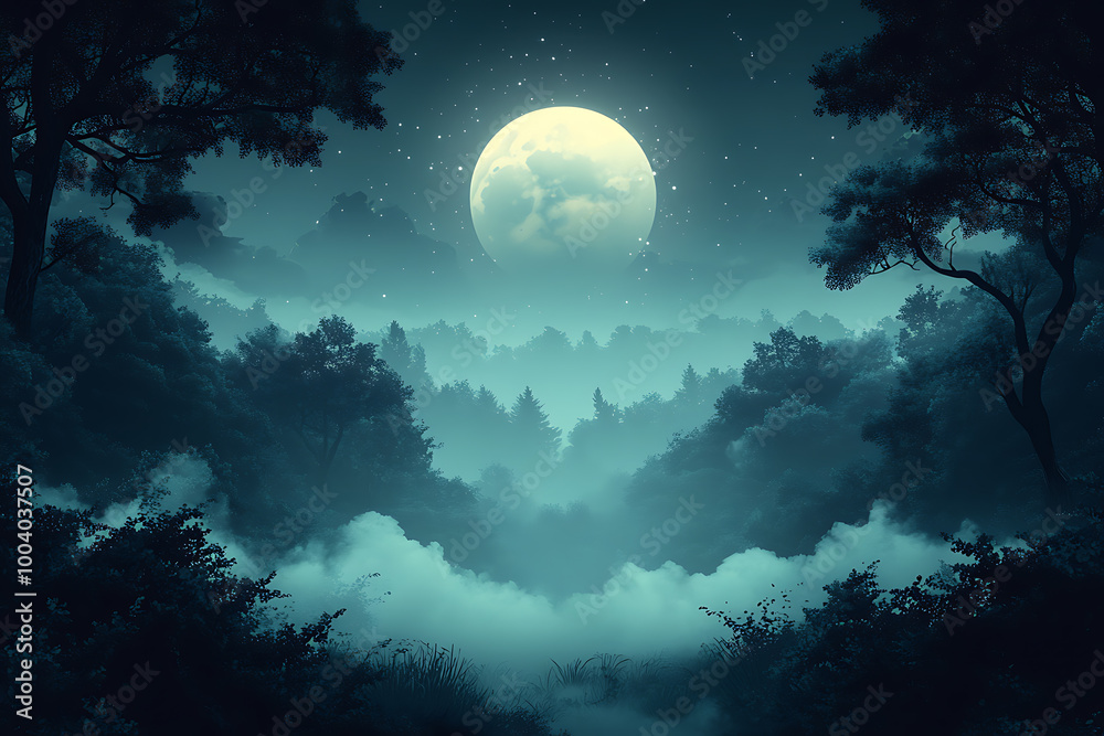 Forest background Vector illustration and space for other titles, technology digital abstract technology. Digital line design concept. Vector illustration on the background
Forest background Vector illustration and space for other titles, technology digital abstract technology. Digital line design concept. Vector illustration on the background